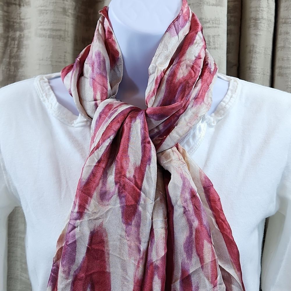 🐞Coldwater Creek Silk Scarf One Size